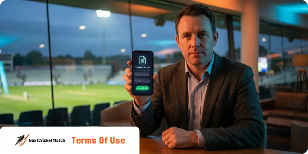 NextCricketMatch website terms of use